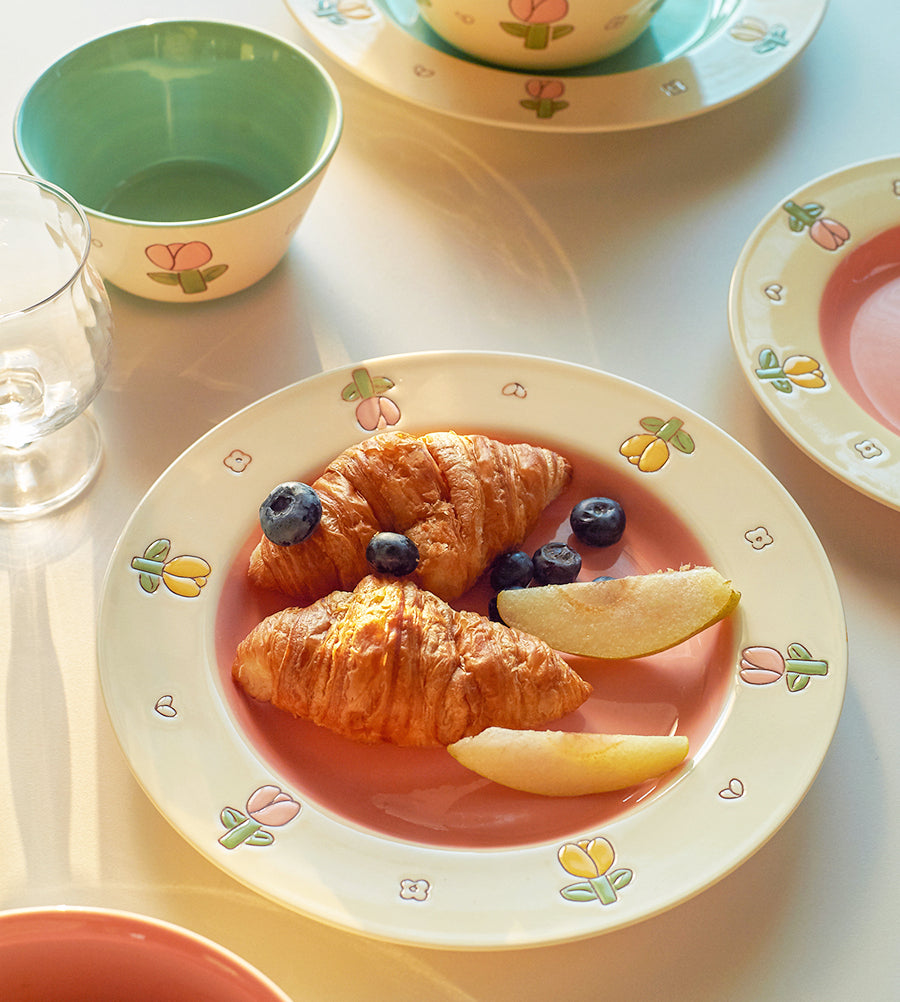 New Arrival Cute Floral Ceramic Bowls Plates - PeauleyHome