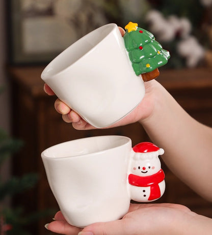 Adorable Christmas Ceramic Mug Coffee Cup Gift