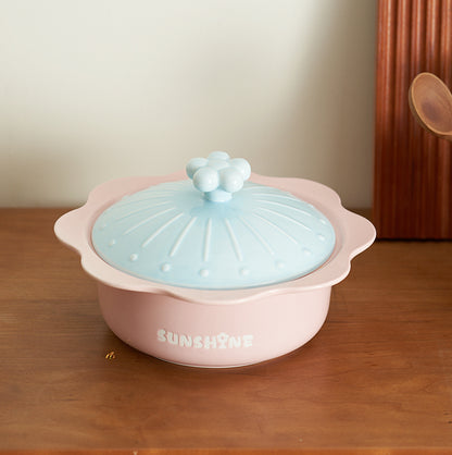 Original Adorable Ceramic Noodle Bowls Stewpot - PeauleyHome