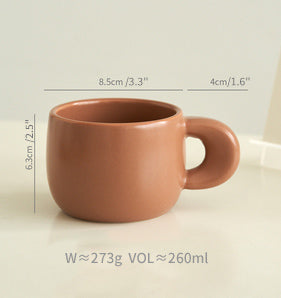 Nordic Simple Ceramic Mug for Home Office - PeauleyHome