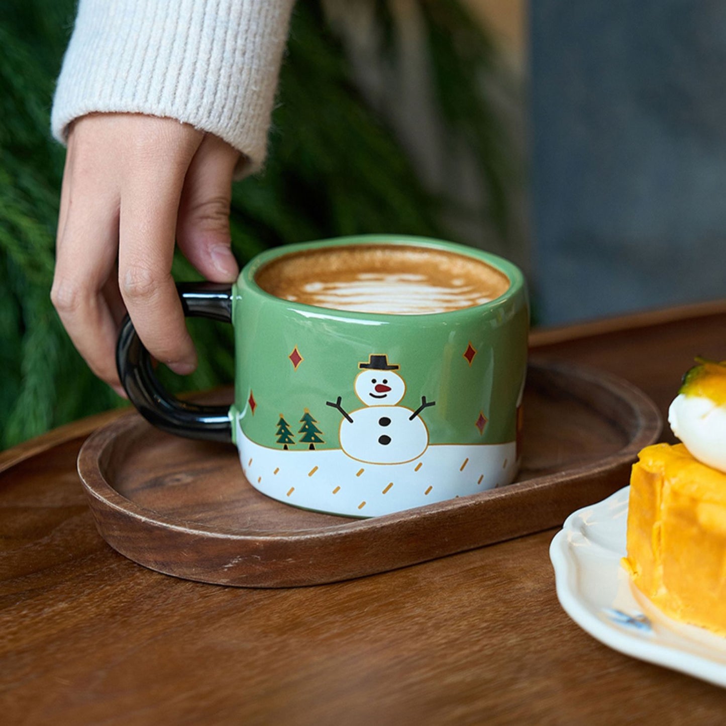 Original Christmas Gift Snowman Ceramic Mug