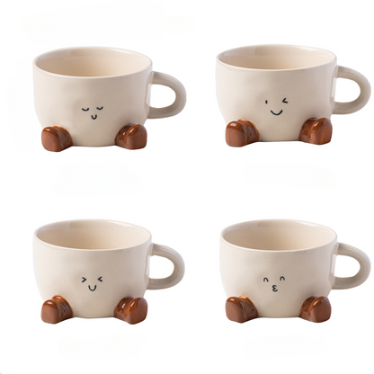 Adorable Ceramic Mug for Tea or Coffee
