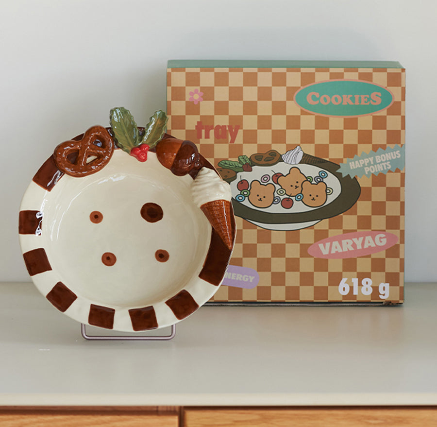 Handpainted Ceramic Salad Plates - PeauleyHome