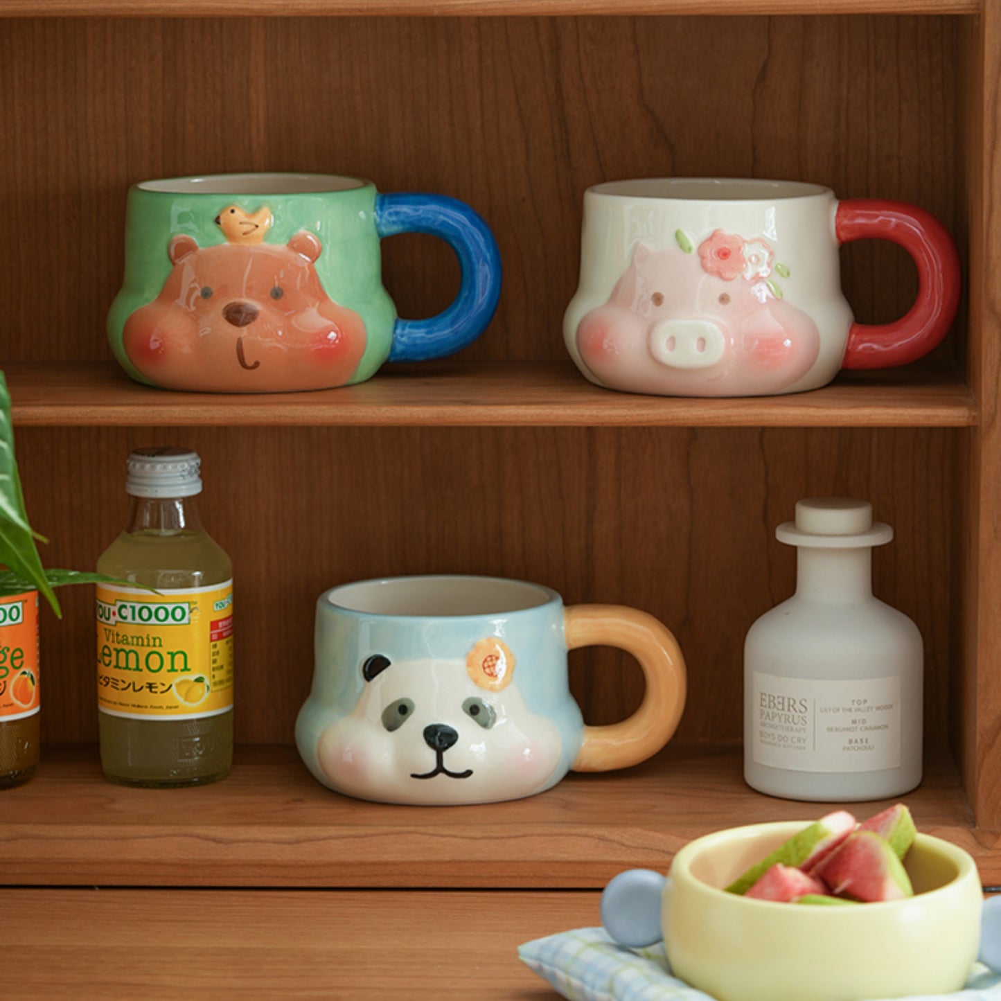 Cartoon Animals Ceramic Cute Coffee Mug