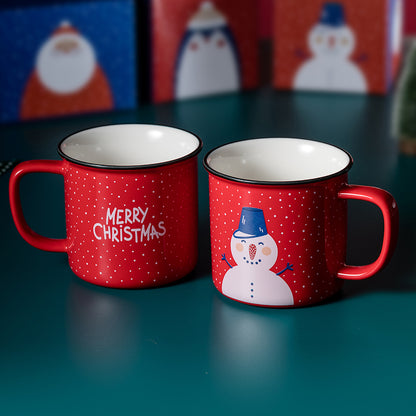 Christmas Series Ceramic Mug New Year Gifts