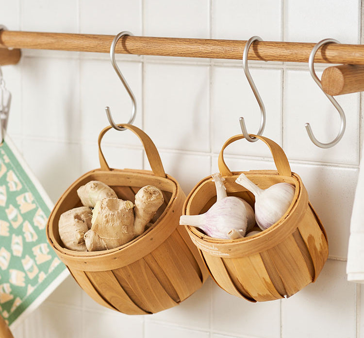 Japanese Style Bamboo Baskets - PeauleyHome