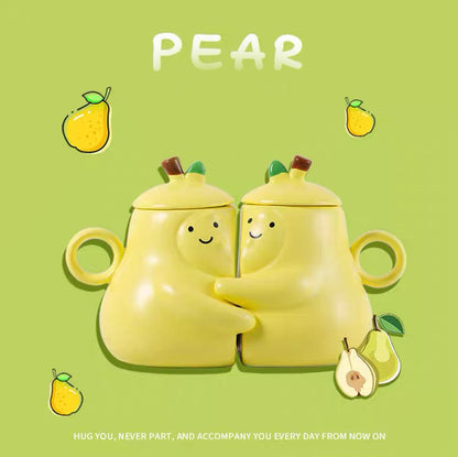 Original Cuddling-Pear Mug for Lovers - PeauleyHome