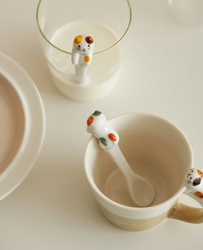 Original Lovely Coffee Kitty Hanging Spoon - PeauleyHome