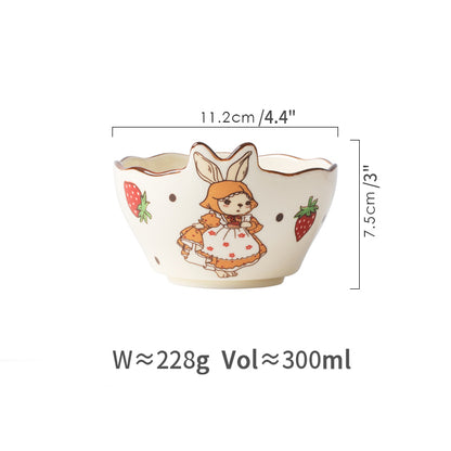 Adorable Ceramic Plates Bowls Set for Home