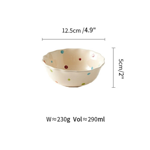 Ceramic Bowl for Salad Fruit Breakfast - PeauleyHome