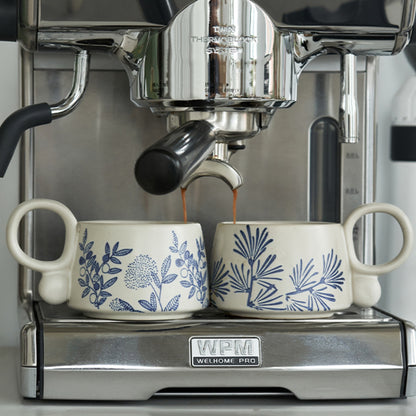 Vintage Ceramic Coffee Mug for Afternoon Tea