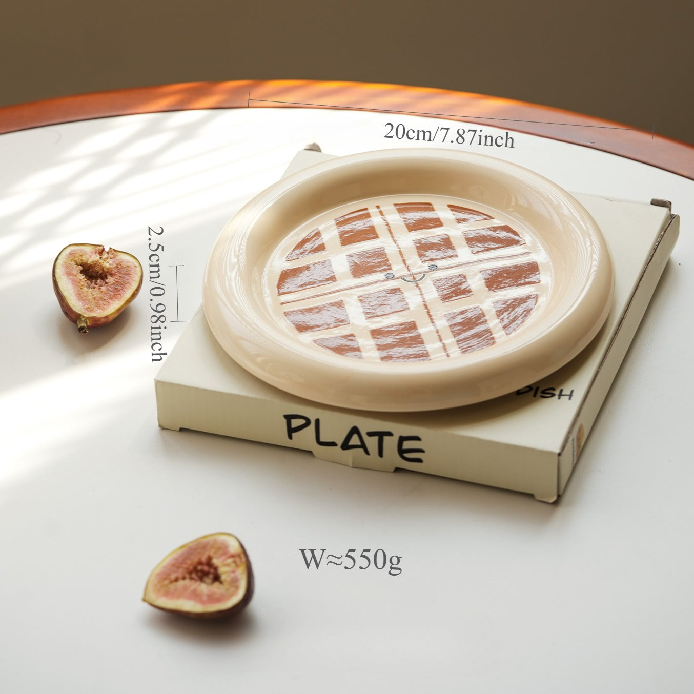 Cute Underglazed Ceramic Cup Bowl Plate