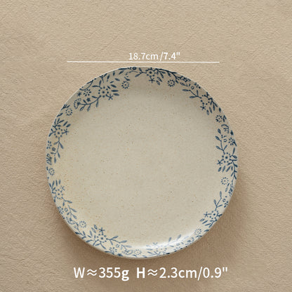 Delicate Chinese Style Ceramic Plates Bowls Cups