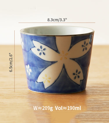 Delicate Artistic Floral Coffee Mugs Tea Cups - PeauleyHome