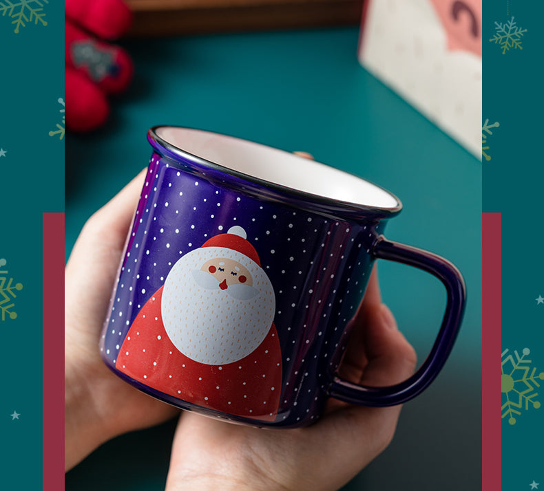 Christmas Series Ceramic Mug New Year Gifts