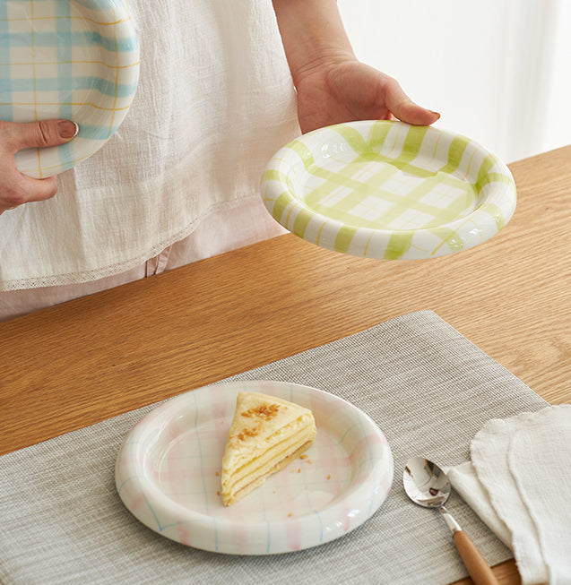 Adorable Ceramic Plates for Salad Fruits - PeauleyHome