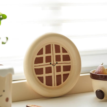 Cute Underglazed Ceramic Cup Bowl Plate