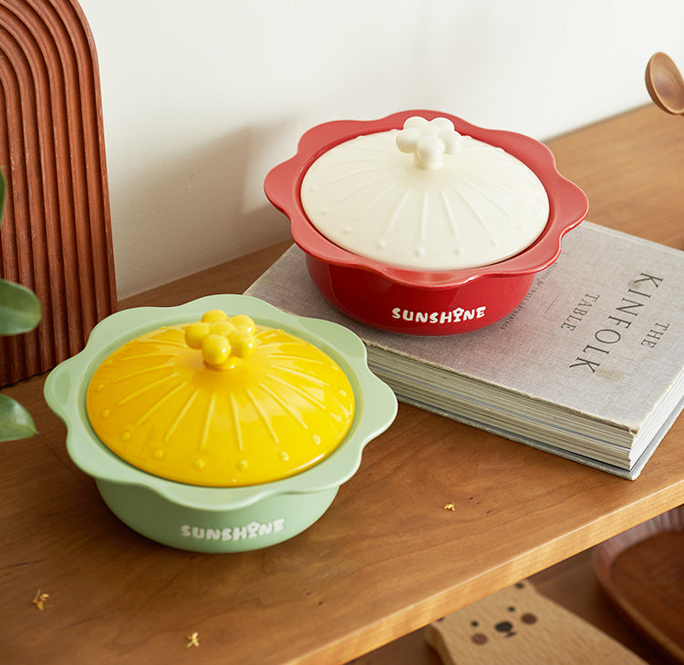 Original Adorable Ceramic Noodle Bowls Stewpot - PeauleyHome