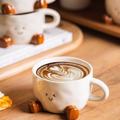 Adorable Ceramic Mug for Tea or Coffee