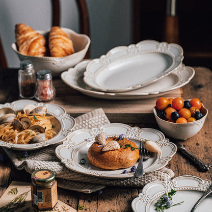 Pretty Vintage Ceramic Plates and Bowls