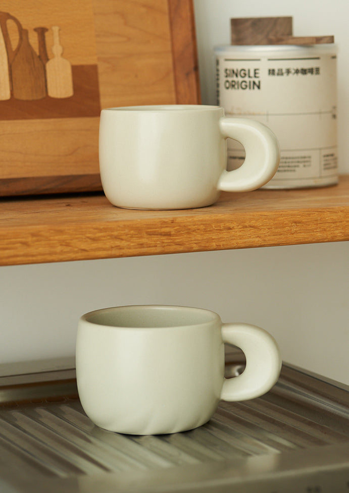 Nordic Simple Ceramic Mug for Home Office - PeauleyHome