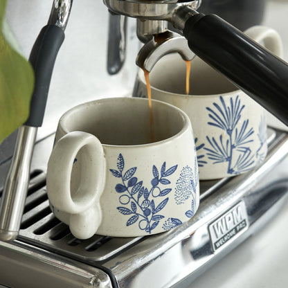 Vintage Ceramic Coffee Mug for Afternoon Tea