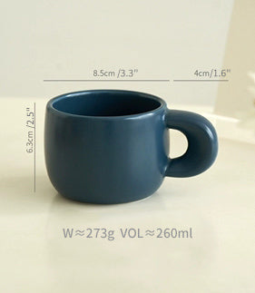 Nordic Simple Ceramic Mug for Home Office - PeauleyHome