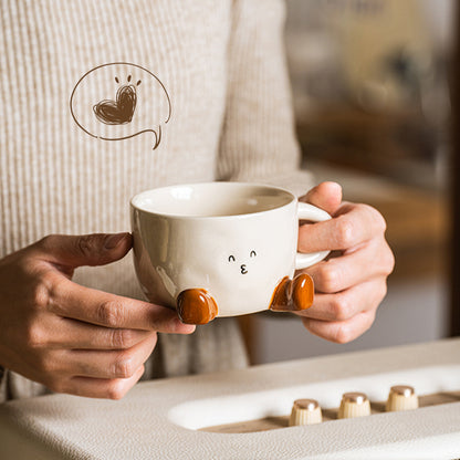 Adorable Ceramic Mug for Tea or Coffee