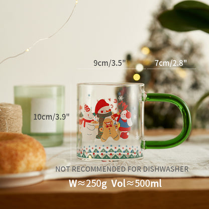 Christmas Gift Original Glass Mug Water Cup