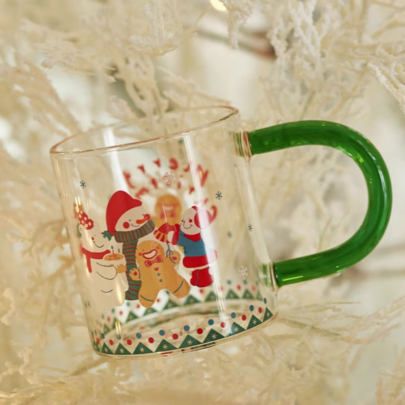 Christmas Gift Original Glass Mug Water Cup