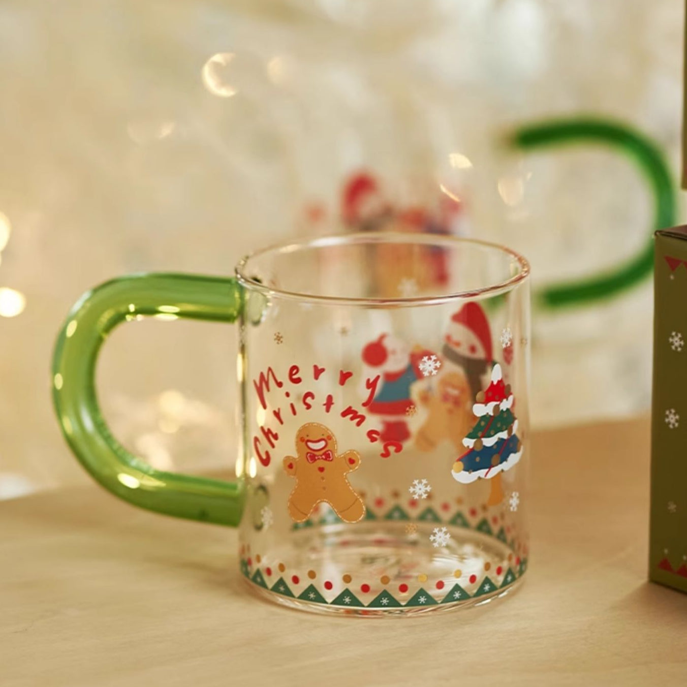 Christmas Gift Original Glass Mug Water Cup