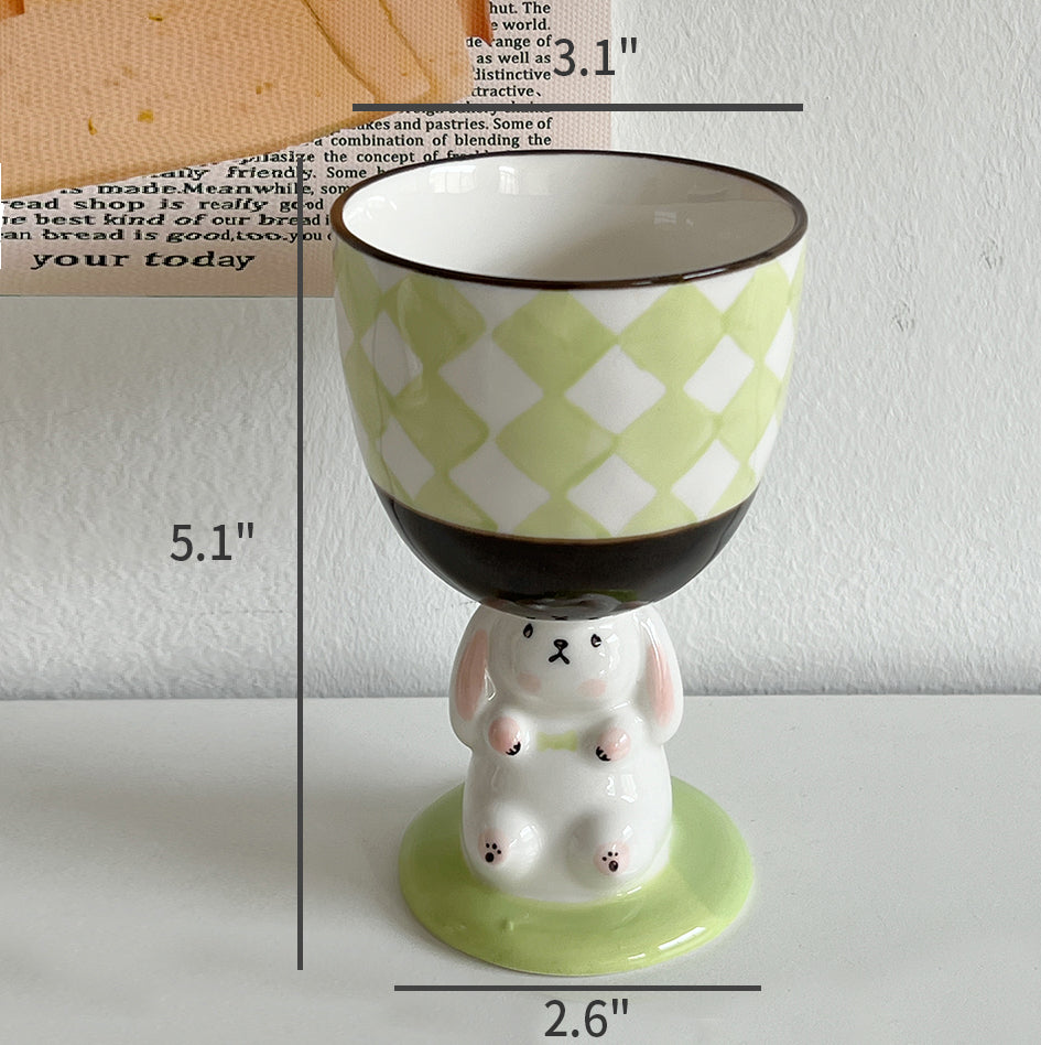 Novelty Bunny Cup Lovely Ceramic Mug Goblet Ideal Gifts – PeauleyHome