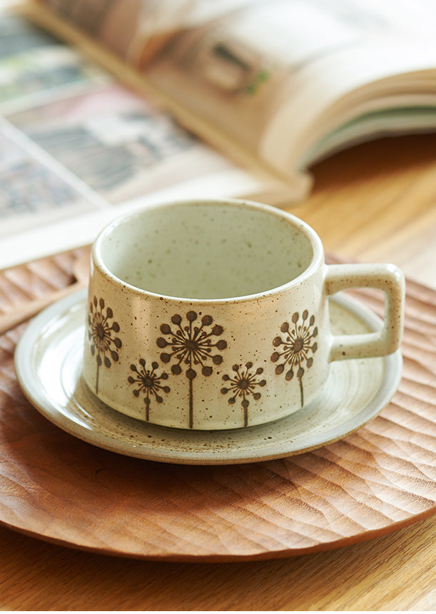 Vintage Ceramic Coffee Mugs for Home and Office - PeauleyHome