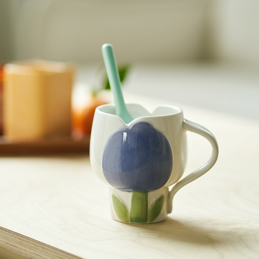 Original Adorable Tulips Ceramics Coffee Mugs