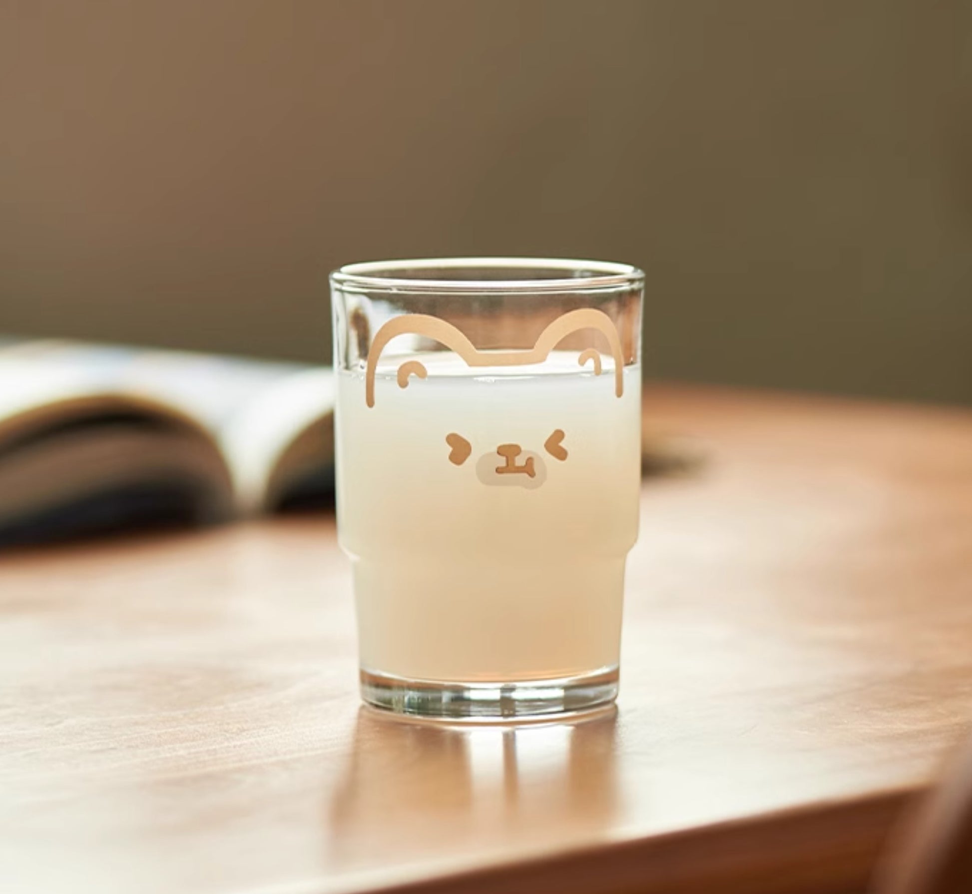 Adorable Glass Cup for Milk Juice - PeauleyHome