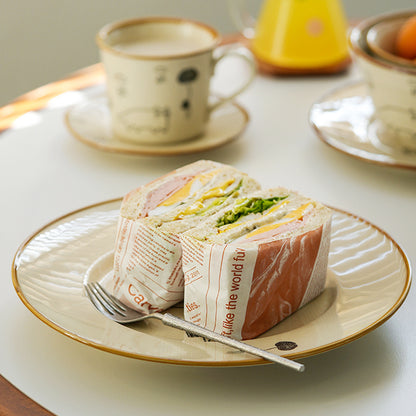 New Arrival Pretty Ceramic Plates Bowls Set