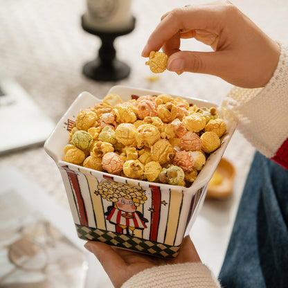 Cute and Delicate High-Temperature Resistant Popcorn Bowl