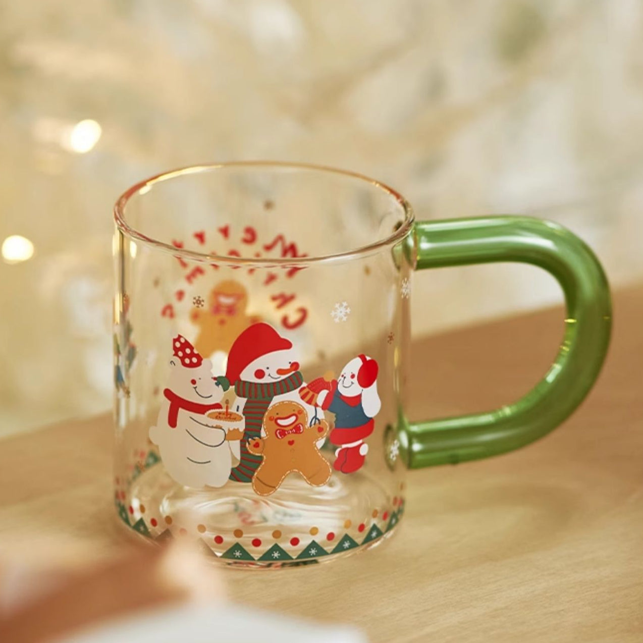 Christmas Gift Original Glass Mug Water Cup