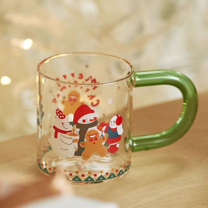 Christmas Gift Original Glass Mug Water Cup