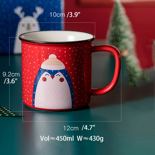 Christmas Series Ceramic Mug New Year Gifts