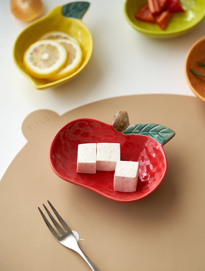 Delicate Fruit Theme Ceramic Dipping Sauces - PeauleyHome