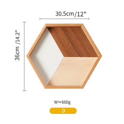 Japanese Wooden Tea Tray Solid Wood Food Trays - PeauleyHome