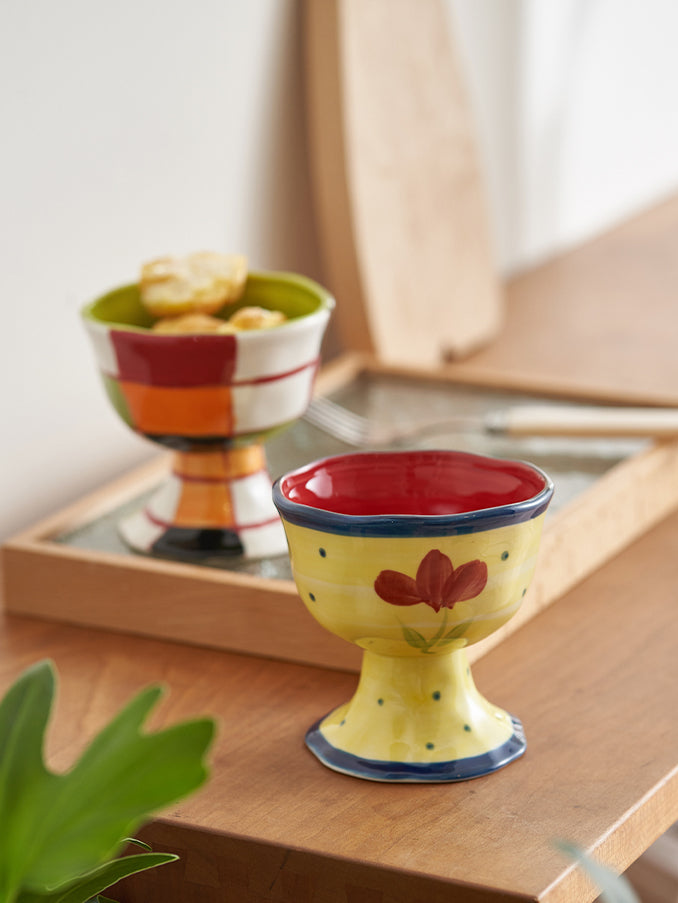 Handmade Original Ceramic Goblet Coffee Cup - PeauleyHome