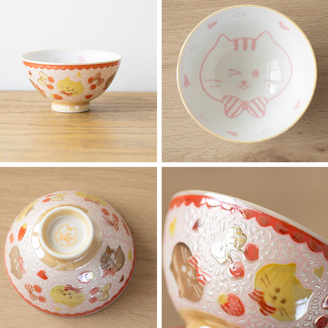 Adorable Japan-made Ceramic Rice Bowls - PeauleyHome