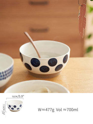 Original Japanese Style Ceramic Rice Bowls Set - PeauleyHome