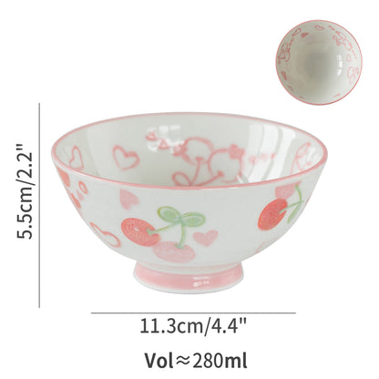 Adorable Japan-made Ceramic Rice Bowls - PeauleyHome