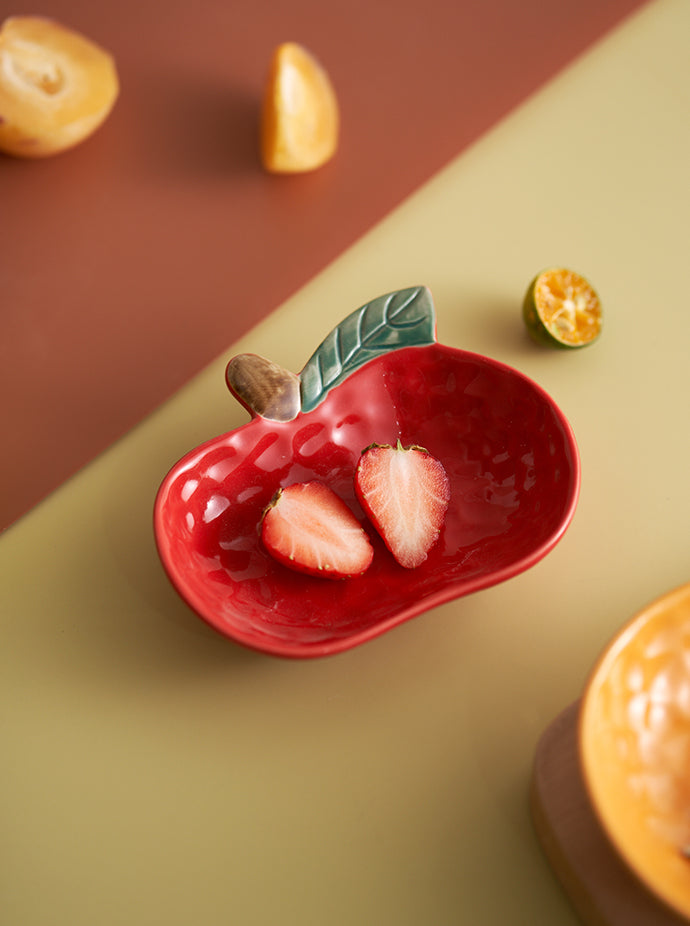 Delicate Fruit Theme Ceramic Dipping Sauces - PeauleyHome