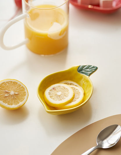 Delicate Fruit Theme Ceramic Dipping Sauces - PeauleyHome