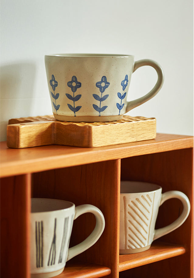 Handmade Nordic Vintage Ceramic Coffee Mugs - PeauleyHome