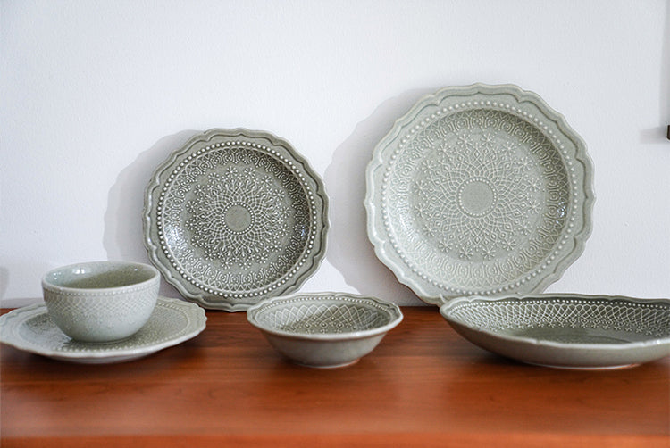 Vintage Ceramic Plates Bowls New Arrival - PeauleyHome